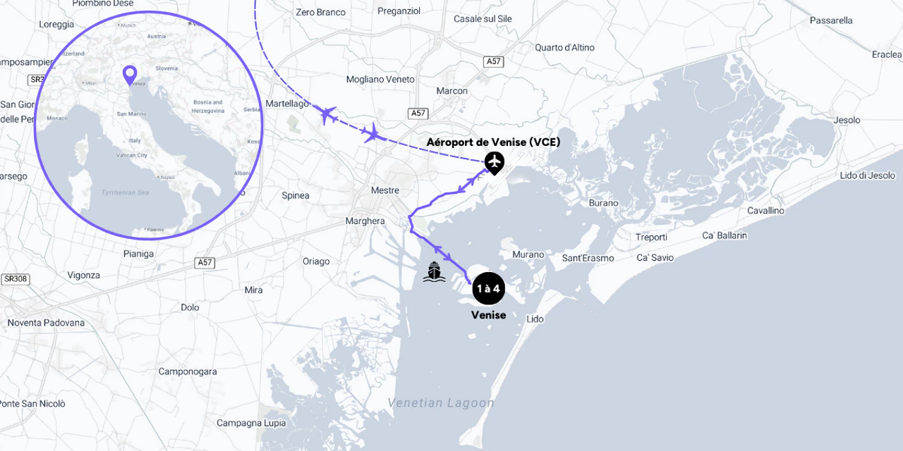 Week-end authentique à Venise